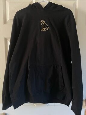 OVO October’s Very Own Black & Gold Owl Hoodie – XL